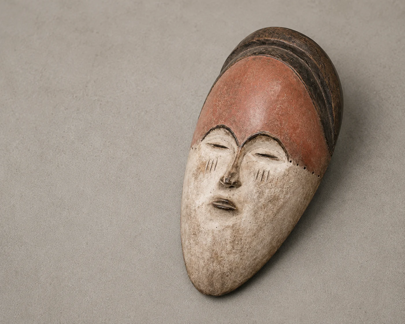 African cultural artefact and traditional mask